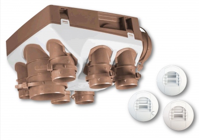 Kit VMC Hygror�glable Type B - Unelvent Ozeo ST KHB - T3/7 P