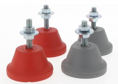 Plots Anti-vibration 2EMME Pour Climatisation - Silent Blocs Pour Moteurs électriques, Réduction Du Bruit - 4