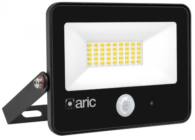 Projecteur � LED - Aric WINK 2 - 30W - 3000K - Noir - Sensor - Aric 51302