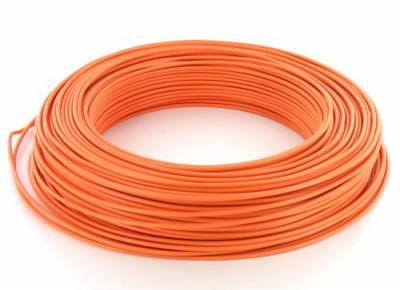 Fil rigide - H07VU - 1 x 1.5 mm� - Orange - Couronne de 500 m�tres
