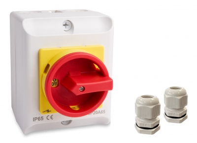 Coffret de protection - 4 P�les - 20A - IP65 - Eid Distribution PRO4P20A65