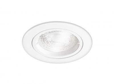 Spot encastr� � led - Aric Speed 50 - GU10 - IP65 - Blanc - Sans lampe - ARIC 4067