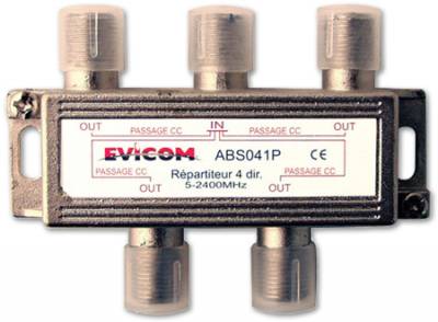 R�partiteur ULB 5-2300 MHz 4 sorties, blister