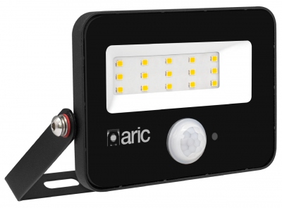 Projecteur � LED - Aric WINK 2 - 10W - 4000K - Noir - Sensor - Aric 51306