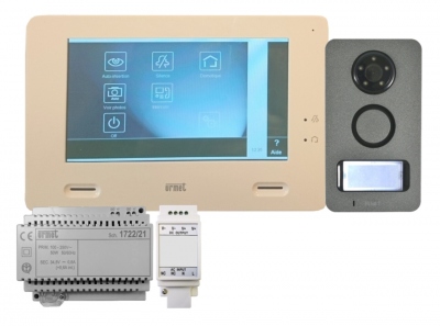 Kit Vid�o - 1 BP - MININOTE+ - Urmet 1722/85