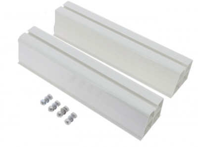 Kit support de sol - En PVC - Pour climatisation - 450 mm - 150 kg max - BIZLINE 400308