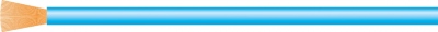 Fil Souple - H07-VK - 1 x 2.5 mm� - Bleu clair - RAL 5024 - Couronne de 100 M�tres