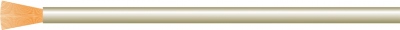 Fil Souple - H05-VK - 1 x 0.5 mm� - Blanc - Couronne de 100 M�tres
