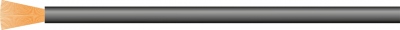 Fil Souple - H07-VK - 1 x 1.5 mm� - Noir - Couronne de 100 M�tres