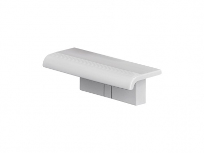 Tablette douche - ARSIS seule - ABS - Blanc - Pellet 47735