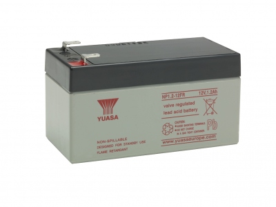 Batterie au Plomb - 12 Volts - 1.2 Ah - Yuasa NP1.2-12FR