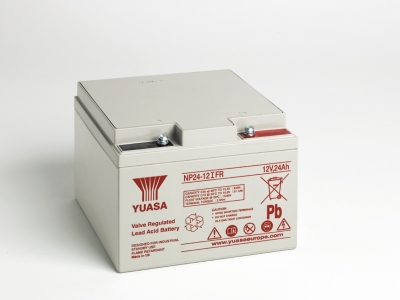 Batterie - NP - 24 Ah - 12 Volts - BAC V0 FR - Yuasa NP24-12IFR