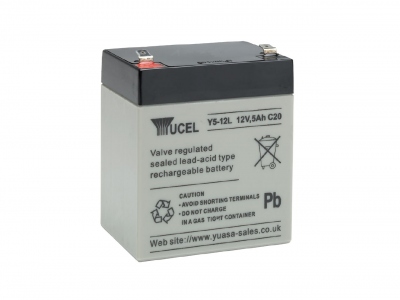 Batterie �tanche au plomb - Gamme �co - YUCEL - 5 Ah -12 V - Yuasa  Y5-12