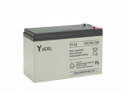 Batterie �tanche au plomb - Yucel - ECO - 7AH - 12 Volts - Yuasa Y7-12