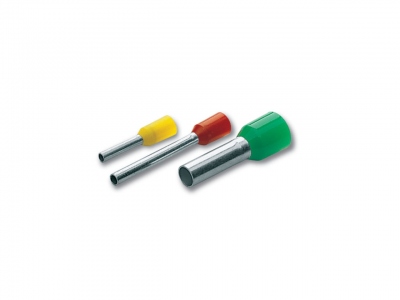 Embout de cablage - Double - 2 x 0.75 mm� - 8 mm - Bleu - Boite de 100 - Cembre PKT7508F