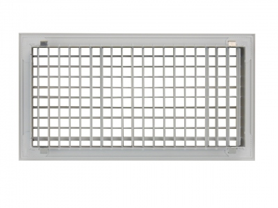 Grille de ventilation - Double d�flexion - GDD - 300 x 150 mm - Blanc - Atlantic 542178