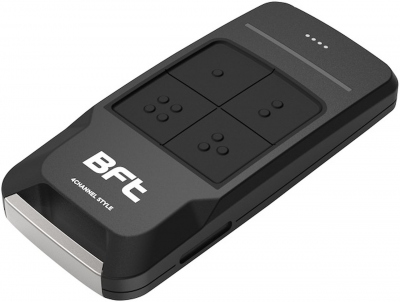 �metteur 4 canaux - BFT MITTO STYLE C4 - 433.92 Mhz - Noir et chrom� - BFT D112307