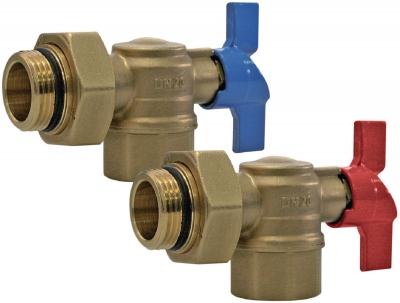 Ensemble de 2 vannes d'isolement - Pour collecteur - Altech AL59X/3_26