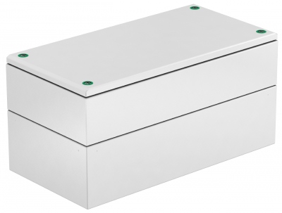 Boite acier - Spacial SBM - 200 x 200 x 80 mm - Couvercle plein - Schneider electric NSYSBM20208