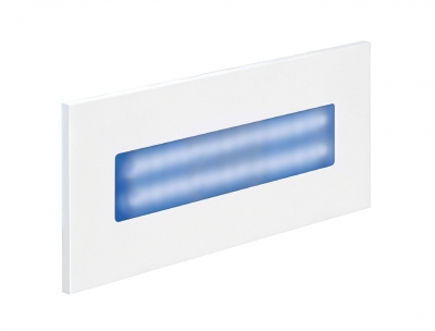 Applique murale encastr�e - Aric BALIZ 3 - A led - 2.7W - Bleu - Blanc - Aric 50383