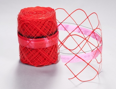 Grillage avertisseur - 300 mm - Rouge - 100 M�tres - Elydan 1364