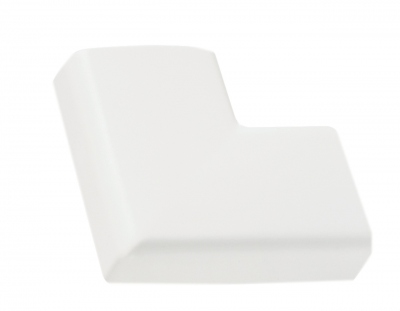 Angle plat modulable - 52 x 20 - Blanc - TM Optima - Iboco 08862