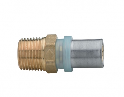 Raccord droit - M�le - Pour tube multicouche - 50 vers 1 Pouce 1/2 - Lot de 1 - Altech 4434799
