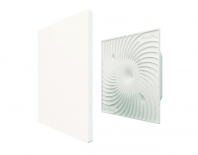 Kit grille de ventilation - ColorLINE - 15 � 60 m�/h - Diam�tre de 80 mm - Blanc - ALDES 11022156