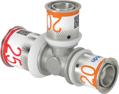 T� � sertir - R�duit - S-Press PLUS - 25 mm vers 20 mm vers 20 mm - Uponor 1070576