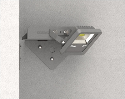 Fixation murale - Angle int�rieur - Pour projecteur Aric Twister 4 - Aric 51740