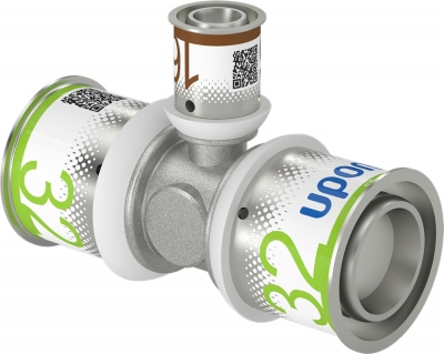 T� � sertir - R�duit - S-Press PLUS - 32 mm vers 16 mm vers 32 mm - Uponor 1070580