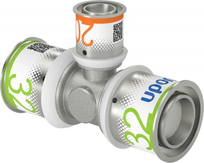 T� � sertir - R�duit - S-Press PLUS - 32 mm vers 20 mm vers 32 mm - Uponor 1070581