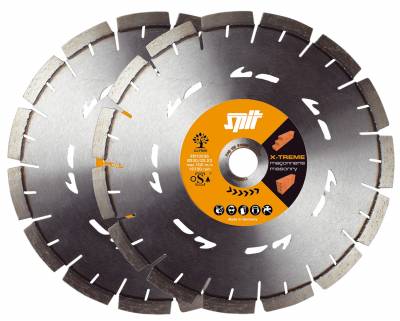 SPIT D60 - 2 disques Diamants diam�tre 140 mm XTREME