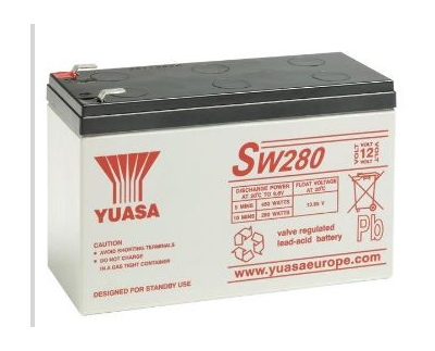 Batterie au plomb - Pour UPS SW280 - Yuasa SW280