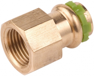 Mamelon � sertir - Pour cuivre - Diam�tre 14 mm - Filetage femelle - 20 x 27 - Comap 4270GVW1434