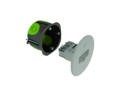 Boite cloison s�che luminaire applique diam�tre 54 mm Bizline R Box
