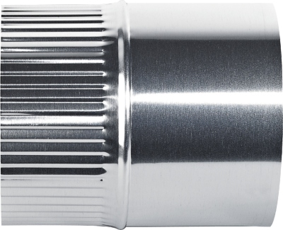 Virole alu - Gaz - 16 cm - Diam�tre 125 mm - Raccord mural - Ten 916125