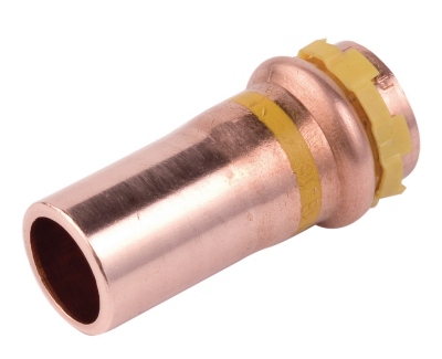 R�duction � sertir - Pour tube cuivre - Gaz - M�le / Femelle - Diam�tre 18 - 16 mm - Comap 5243VG1816