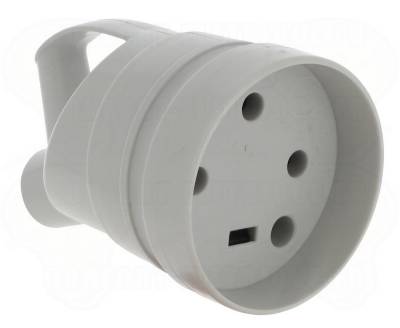 Fiche femelle 20A 3P+T en plastique avec poign�e