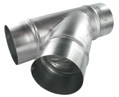 T� � 45 en galva diam�tre 150/150/150 mm
