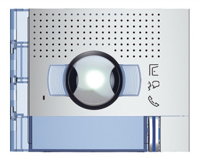 Bticino Sfera New - Fa�ade - Cam�ra grand angle + 1 Bouton - Allmetal