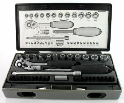 Coffret de cl�s � cliquet 37 pi�ces