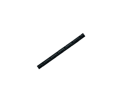 Gaine spiral�e PE 8 mm noir en couronne de 10 m�tres