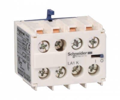 Bloc contacts auxiliaires - Pour Tesys K - 1F+3O - A vis - Schneider electric LA1KN31