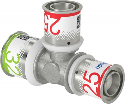 T� � sertir - R�duit - S-Press PLUS - 32 mm vers 25 mm vers 25 mm - Uponor 1070582