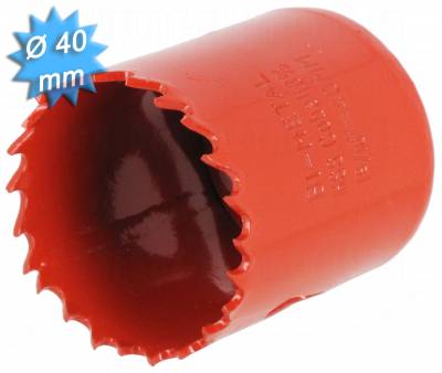 Scie cloche HSS bi-m�tal diam�tre 40 mm
