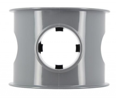 Selle 90� PVC - M�le / Femelle - Diam�tre 100/40 mm - Nicoll USL104