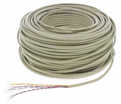 Cable Tlphone - 4 paires 5/10 - Couronne de 100 mtres