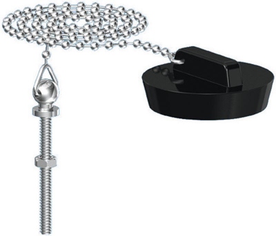 Bouchon - Avec cha�ne et borne - Diam�tre vidage 49 � 53 mm - Gripp 219466