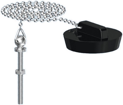 Bouchon - Avec cha�ne et borne - Diam�tre vidage 55 � 58 mm - Gripp 219468